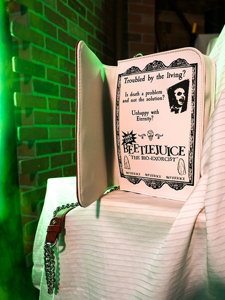 Beetlejuice book of the dead online purse