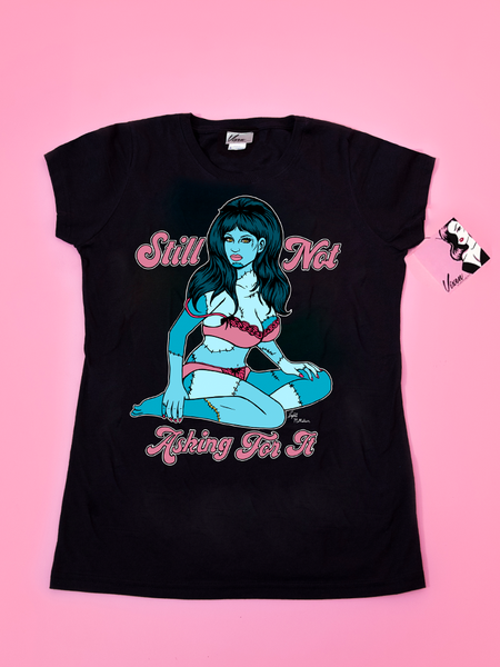 Still Not Asking For It T-shirt | Retro Clothing – Vixen by