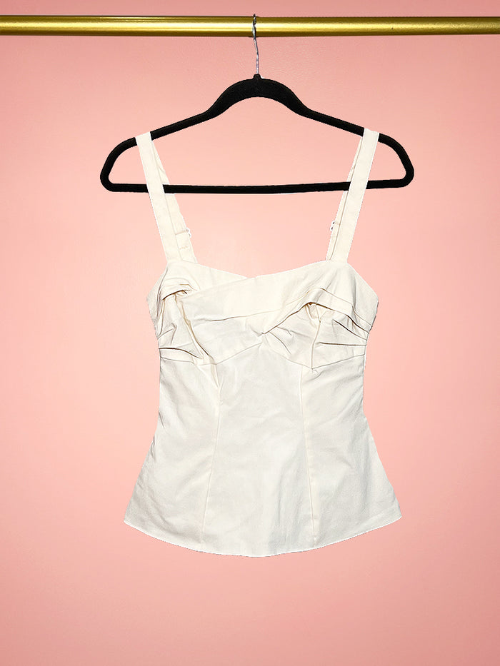 BACKLOT - Jawbreaker Top in Ivory